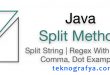 Java Split Kullanımı