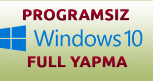 windows10-full-yapma-programsiz